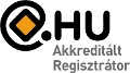 .hu akkreditált regisztrátor